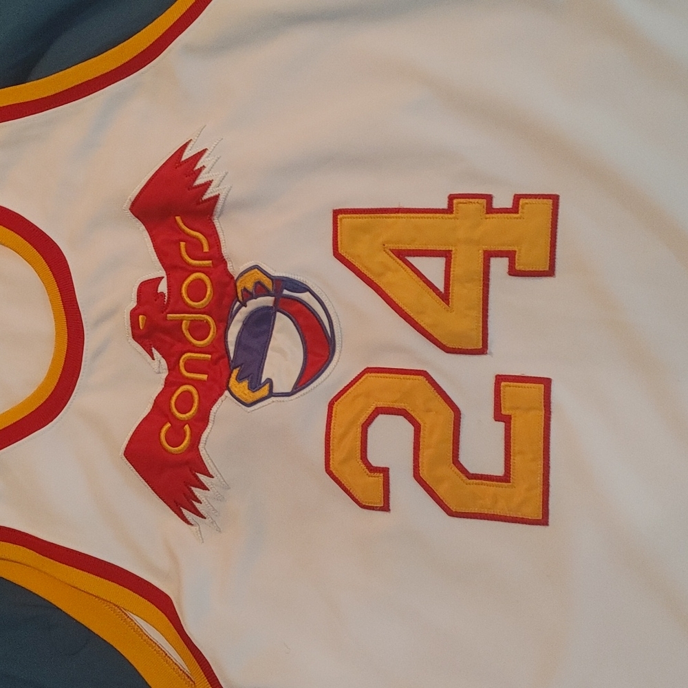 Mitchell& Ness 1971-1972 ABA #24. Mike Lewis of the Pittsburgh Condor